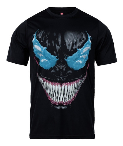 Remera De Algodon  Yorkstone  Comic Spiderman Venom Xs A Xxl