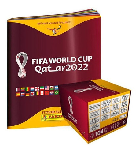 Caja Sobre Panini Mundial Qatar 2022 104 Sobres