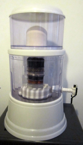 Filtro De Agua Purificador Bioenergetico 8 Etapas Mineral Color Blanco