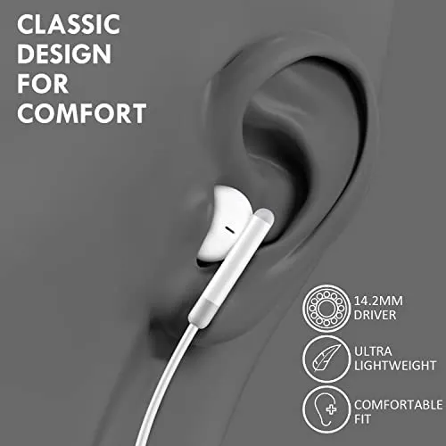 Auriculares Usb C, Changeek Type C Earbuds Micrófono, ...