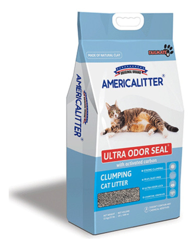 Arena Para Gato America Litter Ultra Odor Seal 15 Kg