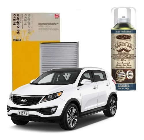 Filtro Cabine + Limpa Ar Kia Sportage La301 America