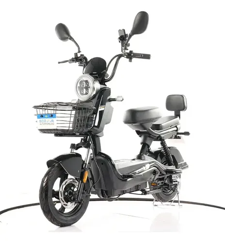 Scooter Elétrica Lítio 1000w 60v 24ah Até 70km Je-7 Ecoviva Preto