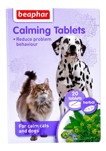 Calming Tabletas Para Perro Y Gato (20 Tabletas)