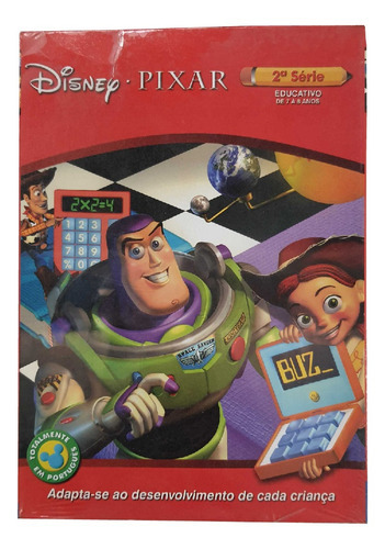 Jogo Disney Pixar Segunda Serie Educativo 7 A 8 Anos Pc