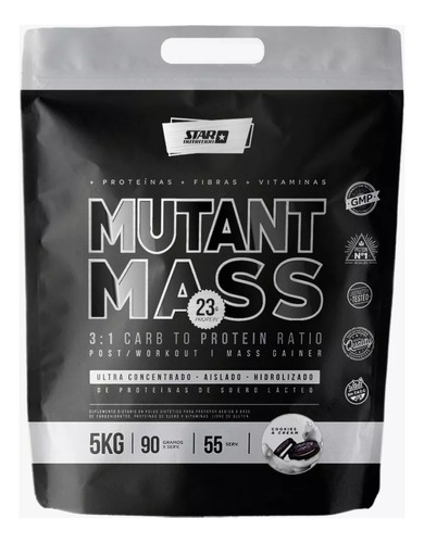 Mutant Mass 5kg Star Nutrition Gainer