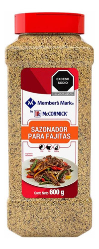 Sazonador Para Fajitas Members Mark Envío Gratis