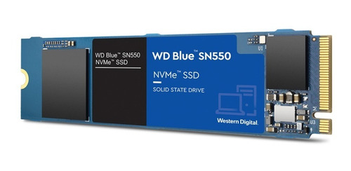 Ssd M.2 2280 Western Digital 500gb Wd Blue Sn550 Gen3 X4 Pcl