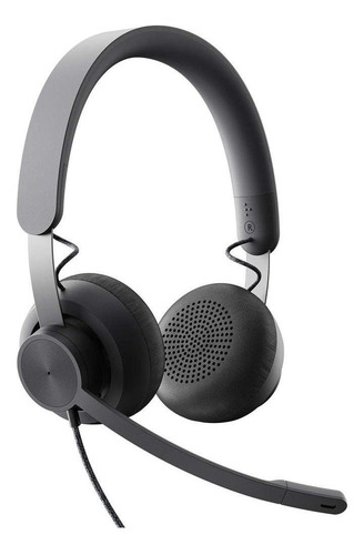 Imagen 2 de 3 de Headset Premiun Audifonos Logitech Zone Wired Usb