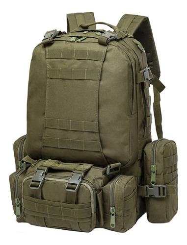 Mochila Militar Tecnica Tactica Morral Molle Army Camuflada