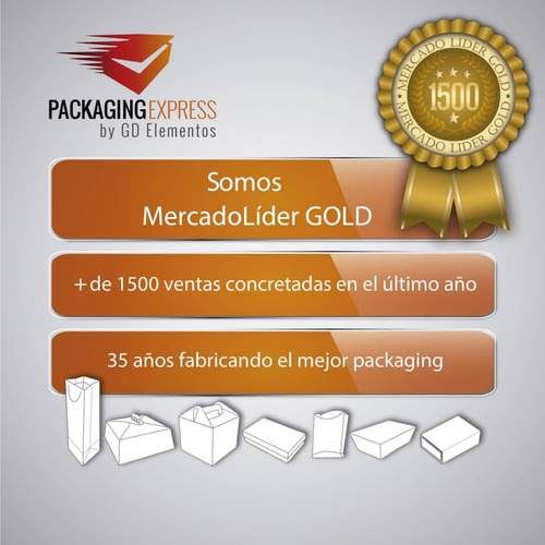 Cajas Para Facturas Una Docena Delivery Pack X 100 Unidades