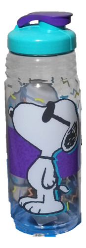 Set Plato Pizzero, Plato Mediano Botella Para Agua - Snoopy