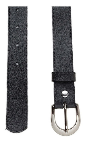 Cinto Feminino Minishell Com Passante De Metal Cor Preto Tamanho Pp