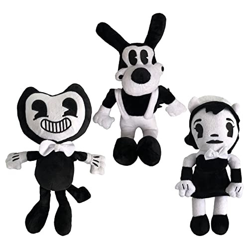 3 Juguetes De Peluche De Anime Bendy Doll, Lindos Jugue...