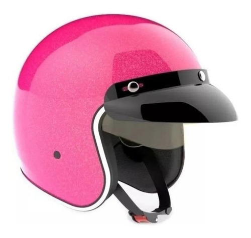 Imagen 2 de 3 de Casco para moto abierto Hawk 721 glitter talle S