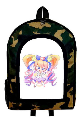 Mochila Camuflada Hatsune Miku Modelo 113