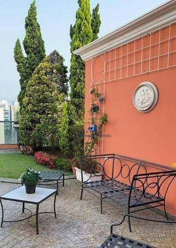 Imagem 9 de 30 de Cobertura Com 4 Dormitórios À Venda, 600 M² Por R$ 10.700.000,00 - Moema - São Paulo/sp - Co0210