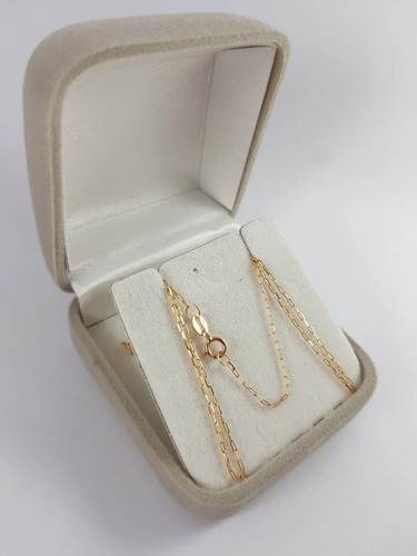 Imagen 4 de 7 de Cadena Oro 18k Forcet X 55cm Hombre Garantia Jr