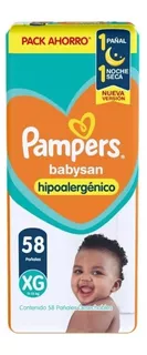 Pañales Pampers Babysan Hipoalergenico Todos Los Talles