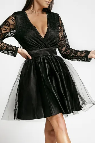 Vestido ampon corto hotsell