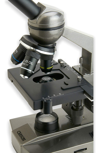 Microscopio Carson Intermediate 100x-1000x Con Set Mecánico