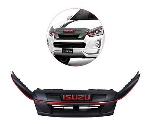 Chevrolet Mascarilla Grill D-max2016-2020 4x4 Letra  Isuzu 