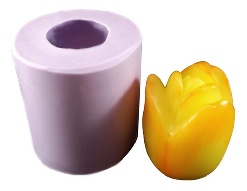 Molde Forma Silicone Tulipa Inteira Mini