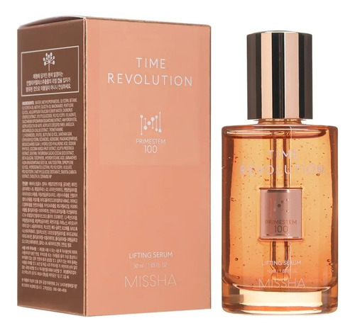 Missha Time Revolution Primestem 100 Lifting Serum 50ml Momento De Aplicación Día/noche Tipo De Piel Todo Tipo De Piel