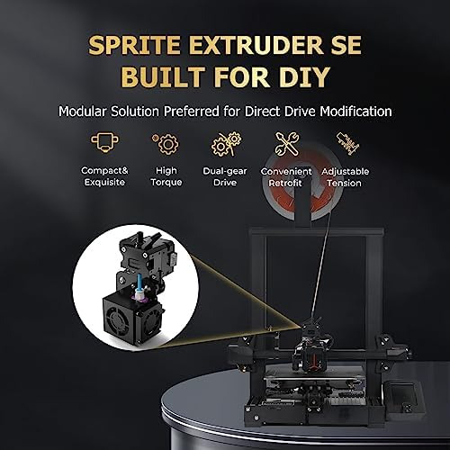 2023 Actualización Oficial Creality Direct Drive Sprite Extr