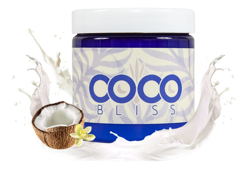 Coco Bliss Lubricante Natural De Aceite De Coco, Hidratante 