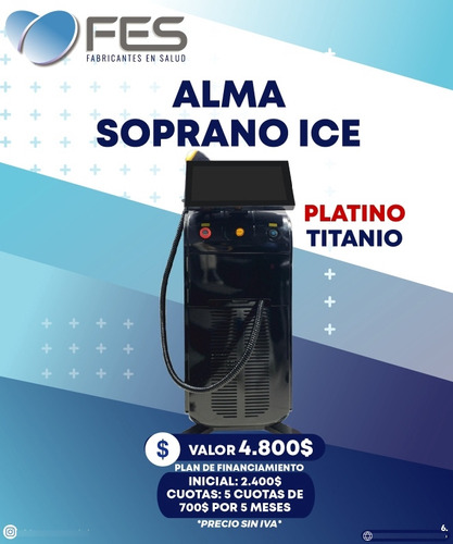 Depilador Soprano Ice