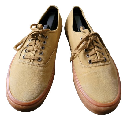 Tenis Vans De Lona Modelo Tb8c Color Camel Talla 29 Mx 