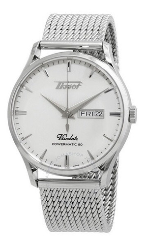 Relogio Tissot T1184301127100 Automatico Visodate Heritage