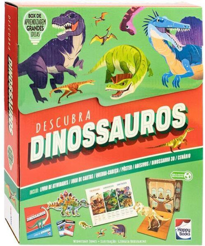 Box De Aprendizagem - Grandes Ideias: Descubra Dinossauros