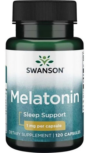 Melatonina 120 Capsulas 1mg Dormir Mejor Eg M56 Sabor ND