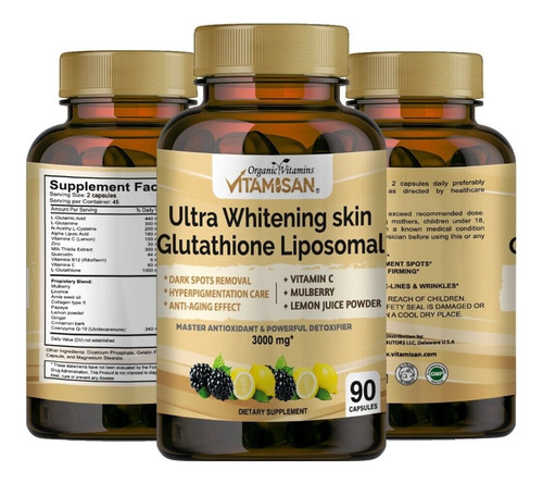 Glutathione Liposomal Ultra Whitening Skin 3000mg