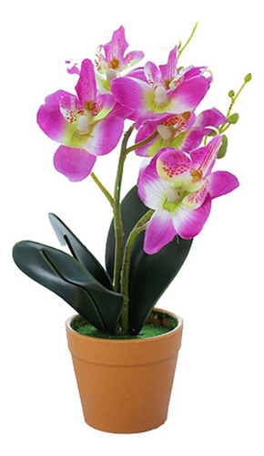 , Orquídea De Mariposa De Flores Artificiales Decoración ,