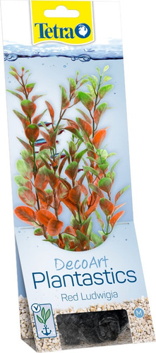 Imagen 4 de 4 de Tetra Planta Artificial Red Ludwigia 30cm Large Adorno