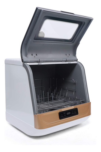 Mini Lavavajillas Portátil Para Encimera De 1200w Con 3 Prog