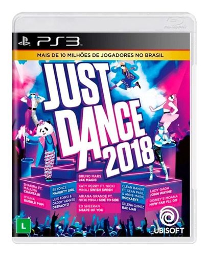 Jogo Just Dance 2018 - Ps3