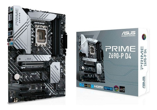 Tarjeta Madre Asus Prime Z690-p D4 Intel 1700 Atx Ddr4