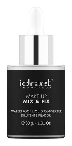 Mix & Blend Diluyente Fijador Maquillaje Make Up Idraet