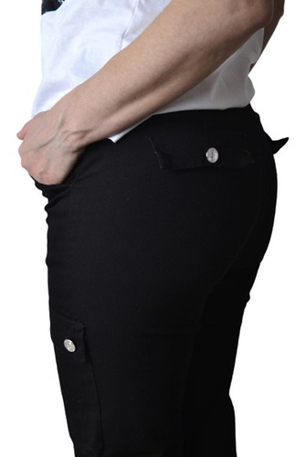 Pantalon Cargo Elastizado Mujer The Big Shop