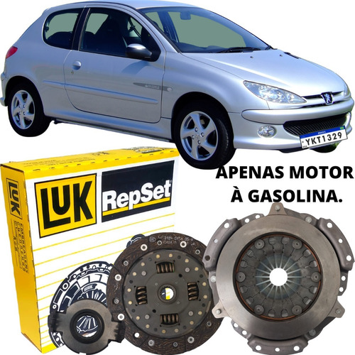 Kit De Embreagem Original Luk Peugeot 206 1.4 2004 2005 2006