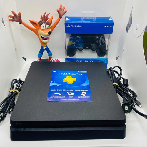 Ps4 Slim 500gb Seminuevo Garantía 6meses 22juegos+3mesesplus