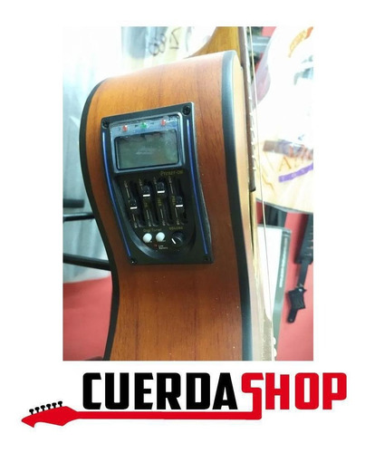 Imagen 5 de 5 de Guitarra Electroacústica Gracia 340 Eq Y Afinador