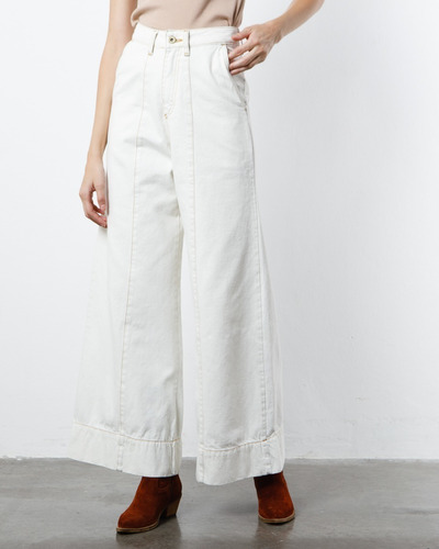 Jean Mujer Constance Off White Tina Wanama Oficial