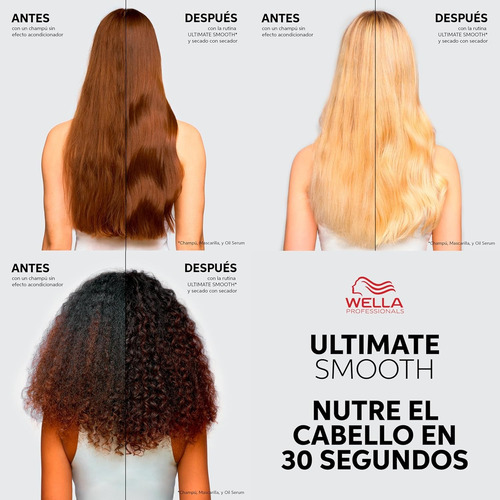 Wella Ultimate Smooth Serum Para Cabello Miracle Oil X30ml