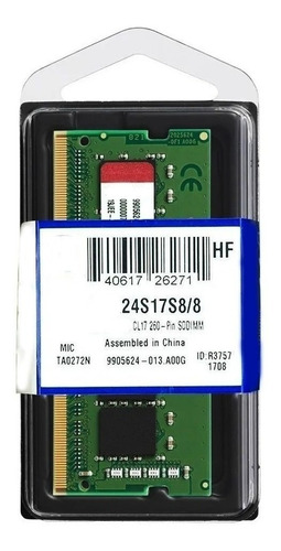 Memória 8gb Ddr3 Notebook Samsung  Np540u3c Mm2np