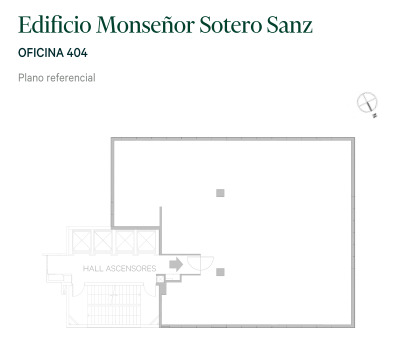 Oficina En Arriendo En Monseñor Sotero Sanz 161, Providencia